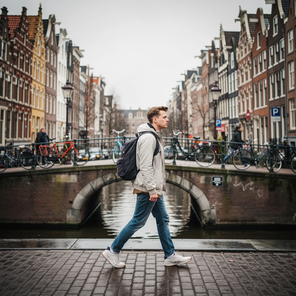 Dansk studerende i Amsterdam med SU Udland og Erasmus+ stipendium 2026
